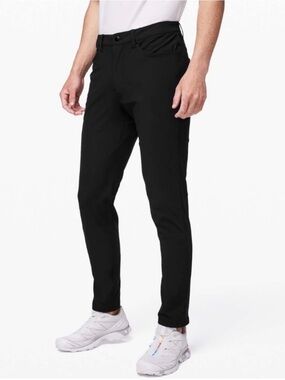 Lululemon ABC Slim-Fit Pant 32" Warpstreme™ Black W28